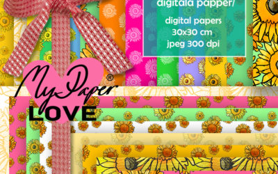 Nytt erbjudande på min sida för Scrapbooking och digitala papper – My Paper Love